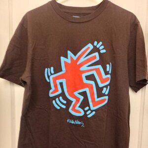 Keith Haring Brown T-Shirt
